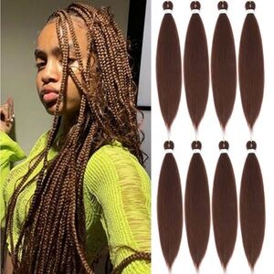 Upruyo Braiding Hair 30” 8 pack woman’s wig, hair piece